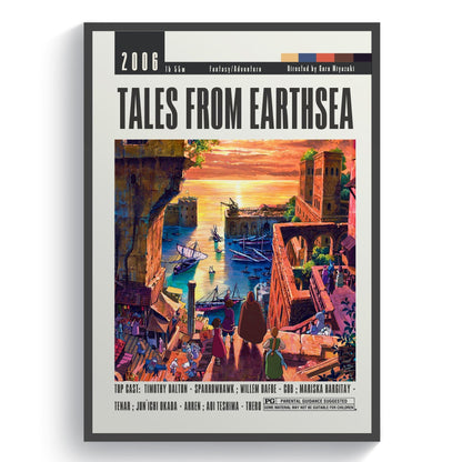 Tales from Earthsea Movies Posters - 98typesModern Minimal Movies