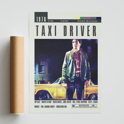 Taxi Driver Posters | Martin Scorsese Movies - 98typesModern Minimal Movies