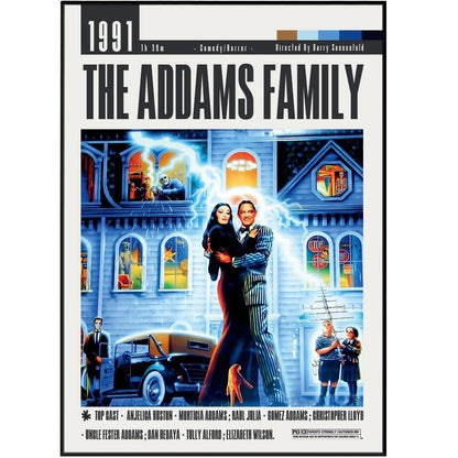 The Addams Family (1991) Poster - 98typesModern Minimal Movies
