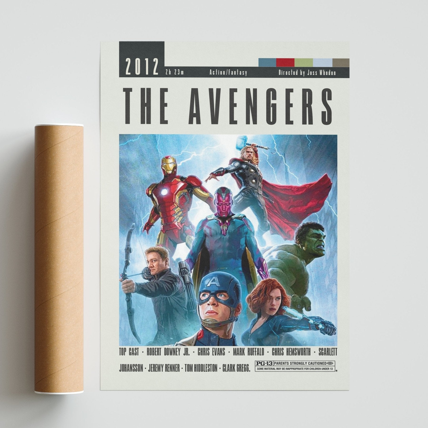 The Avengers Poster | Sydney Newman Movies - 98typesModern Minimal Movies