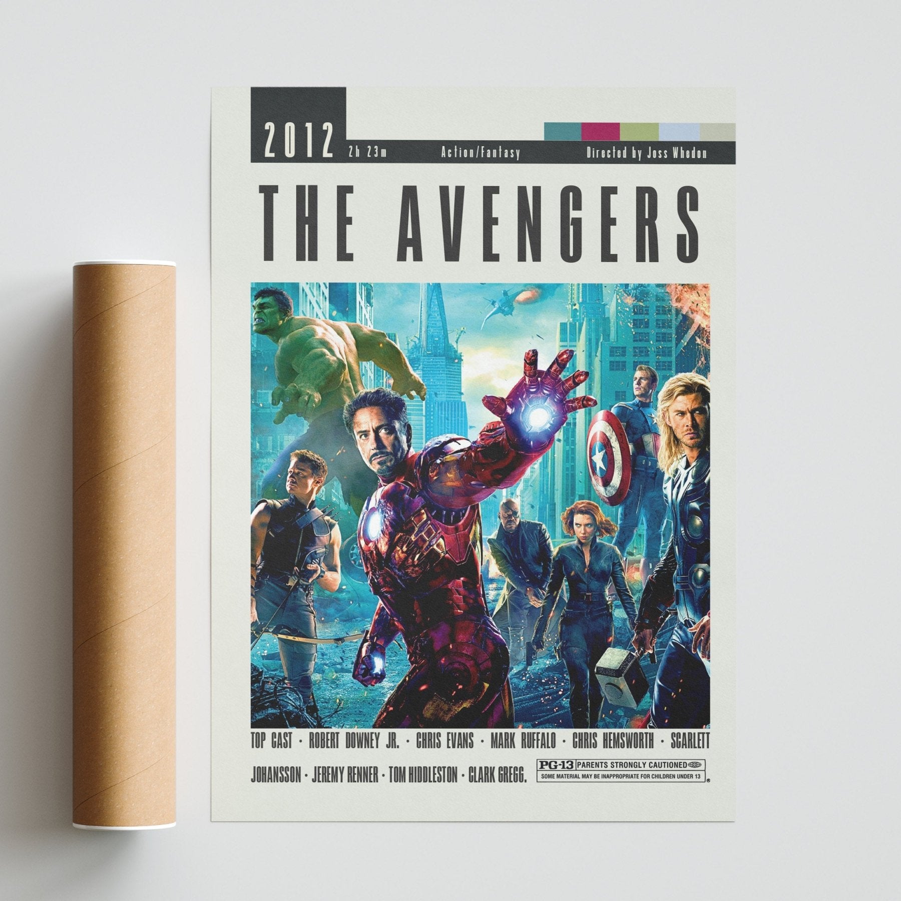 The Avengers Poster | Sydney Newman Movies - 98typesModern Minimal Movies