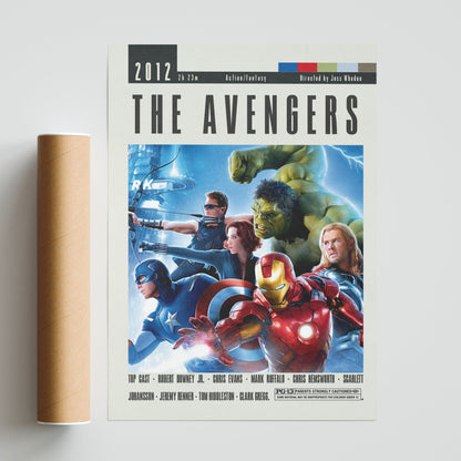 The Avengers Poster | Sydney Newman Movies - 98typesModern Minimal Movies