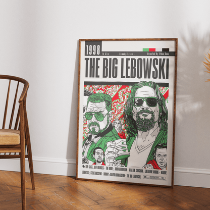 The Big Lebowski Film Posters - 98typesModern Minimal Movies