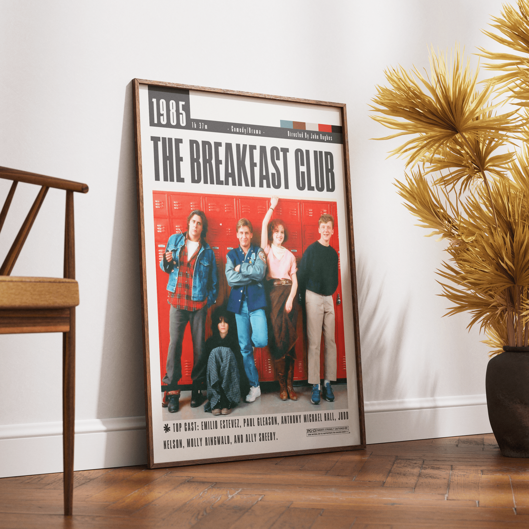 The Breakfast Club Film Posters - 98typesModern Minimal Movies