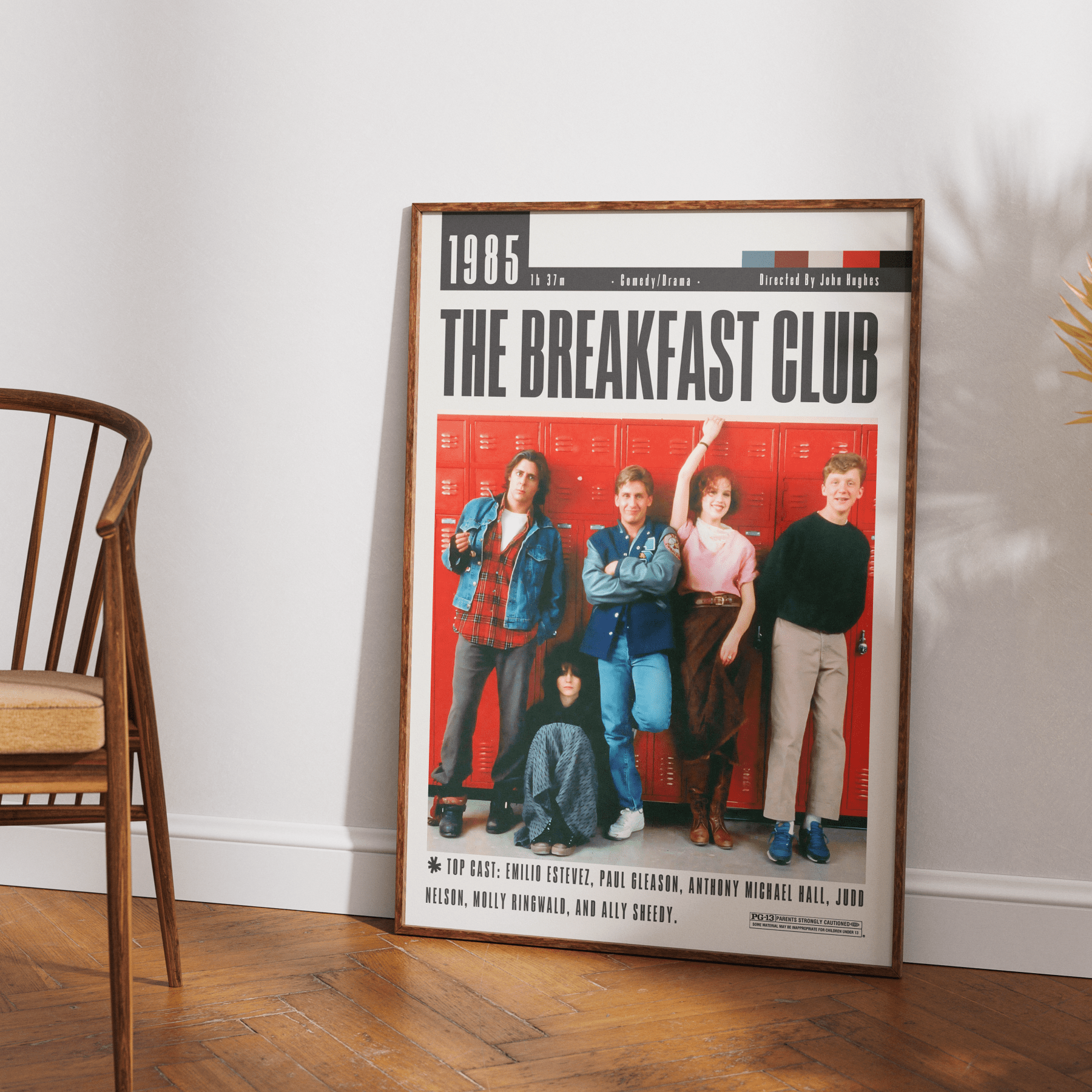 The Breakfast Club Film Posters - 98typesModern Minimal Movies