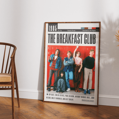 The Breakfast Club Film Posters - 98typesModern Minimal Movies