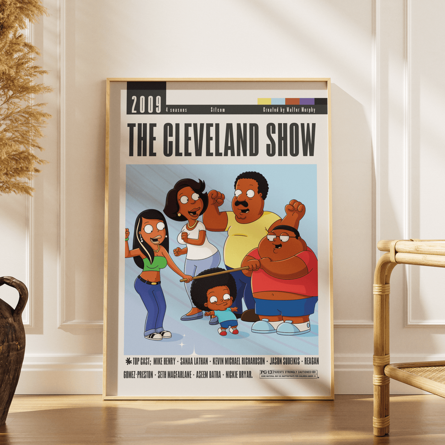 The Cleveland Show Tv Serie Poster - 98typesModern Minimal Movies
