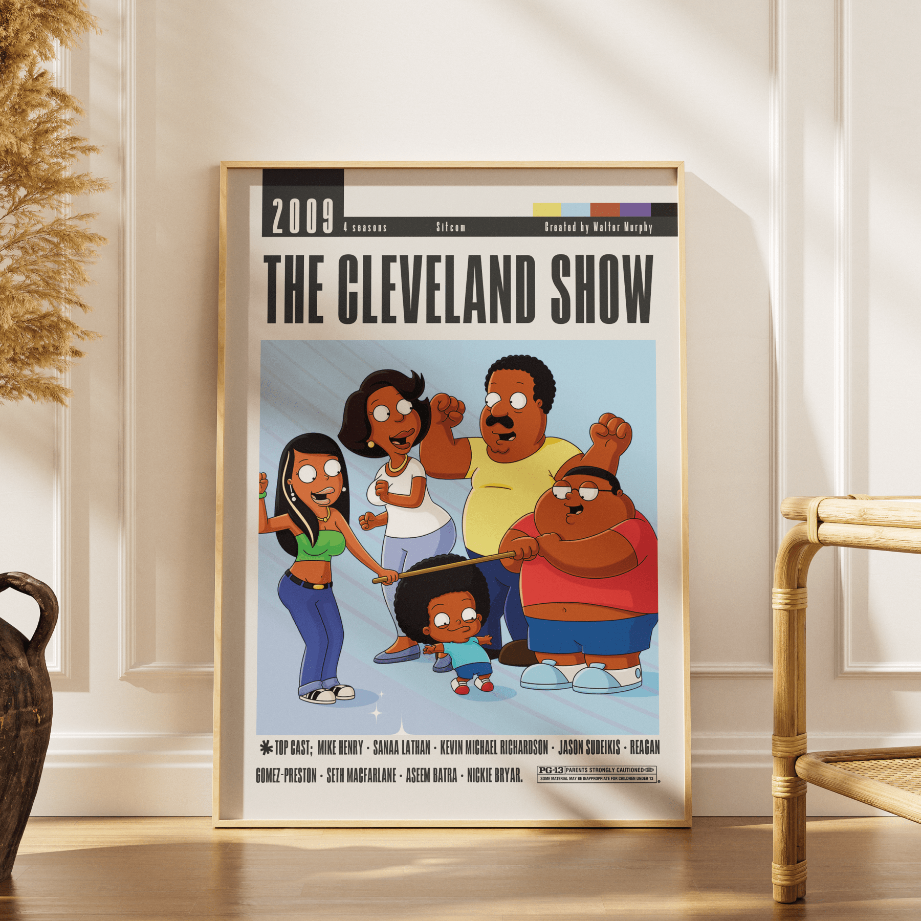 The Cleveland Show Tv Serie Poster - 98typesModern Minimal Movies