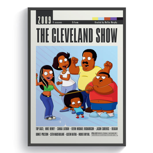 The Cleveland Show Tv Serie Posters - 98typesModern Minimal Movies