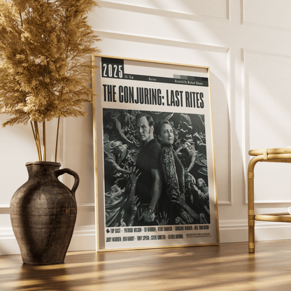 The Conjuring: Last Rites (2025) Poster - 98typesModern Minimal Movies