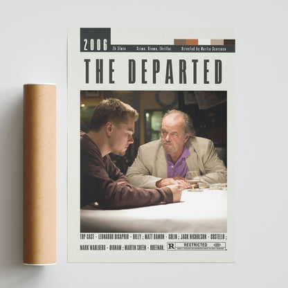 The Departed Posters | Martin Scorsese Movies - 98typesModern Minimal Movies