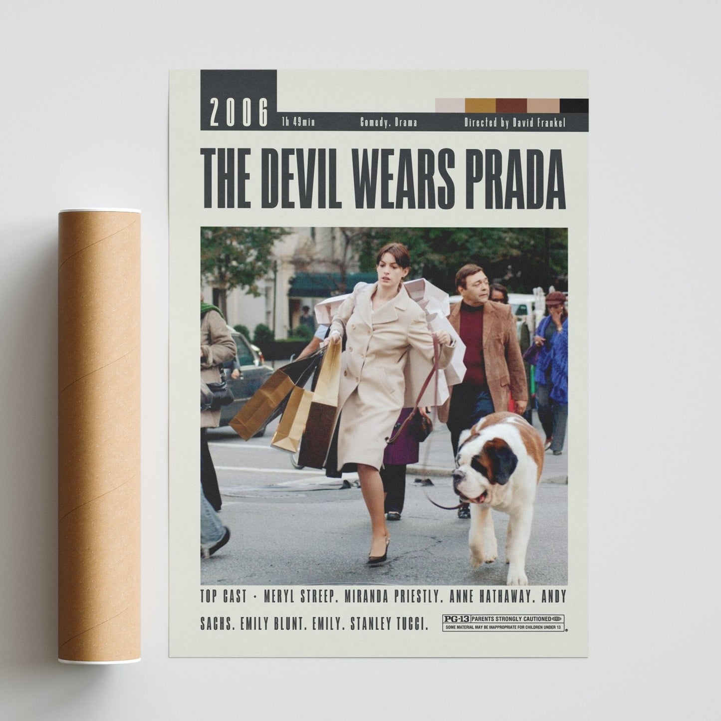 The Devil Wears Prada Posters | David Frankel Movies - 98typesModern Minimal Movies