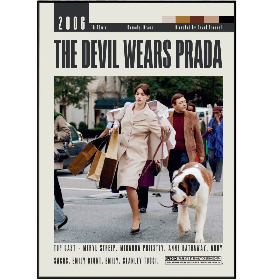 The Devil Wears Prada Posters | David Frankel Movies - 98typesModern Minimal Movies