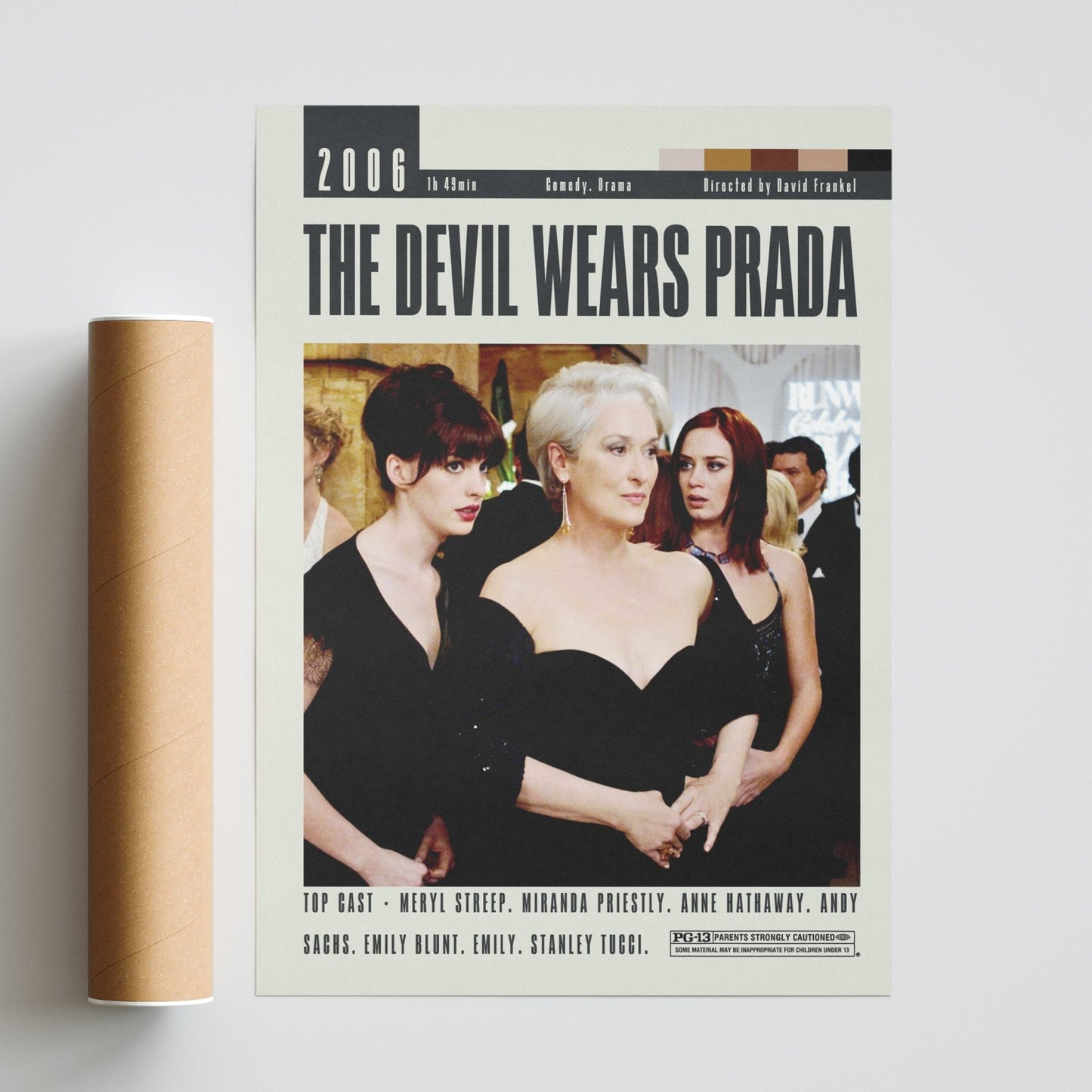 The Devil Wears Prada Posters | David Frankel Movies - 98typesModern Minimal Movies