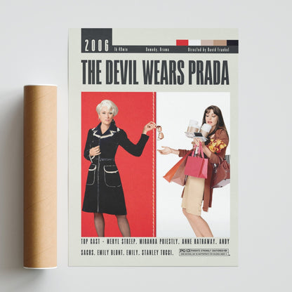 The Devil Wears Prada Posters | David Frankel Movies - 98typesModern Minimal Movies