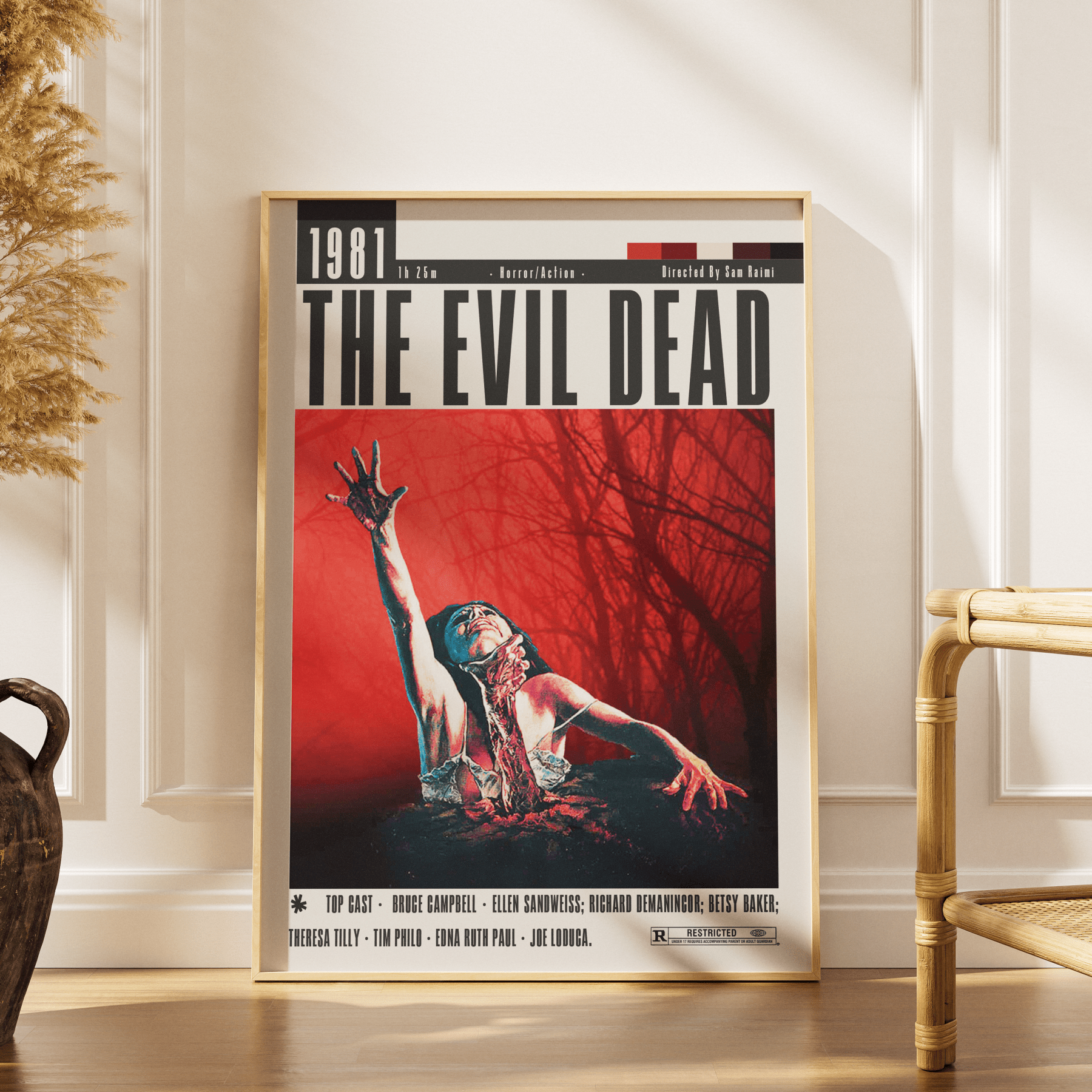 The Evil Dead 1981 Film Poster - 98types
