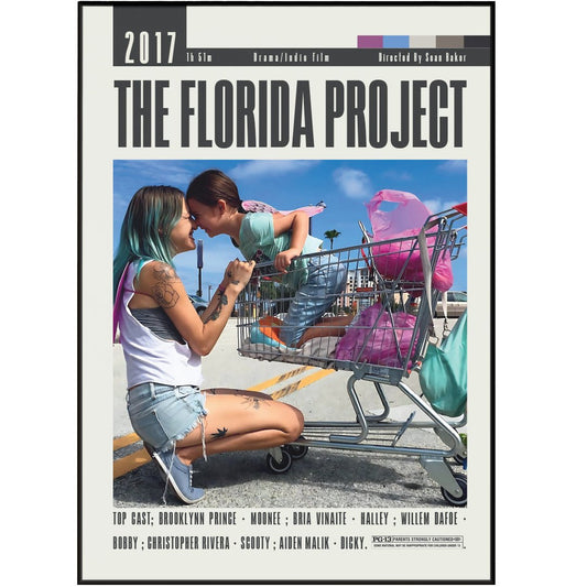 The Florida Project Movie Posters - 98typesModern Minimal Movies