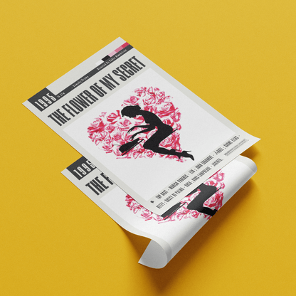 The Flower of My Secret (1995) Movie Poster - 98typesModern Minimal Movies