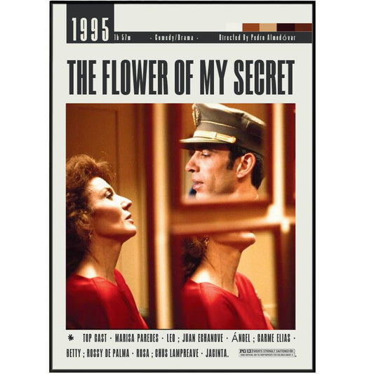 The Flower of My Secret (1995) Movies Posters - 98typesModern Minimal Movies