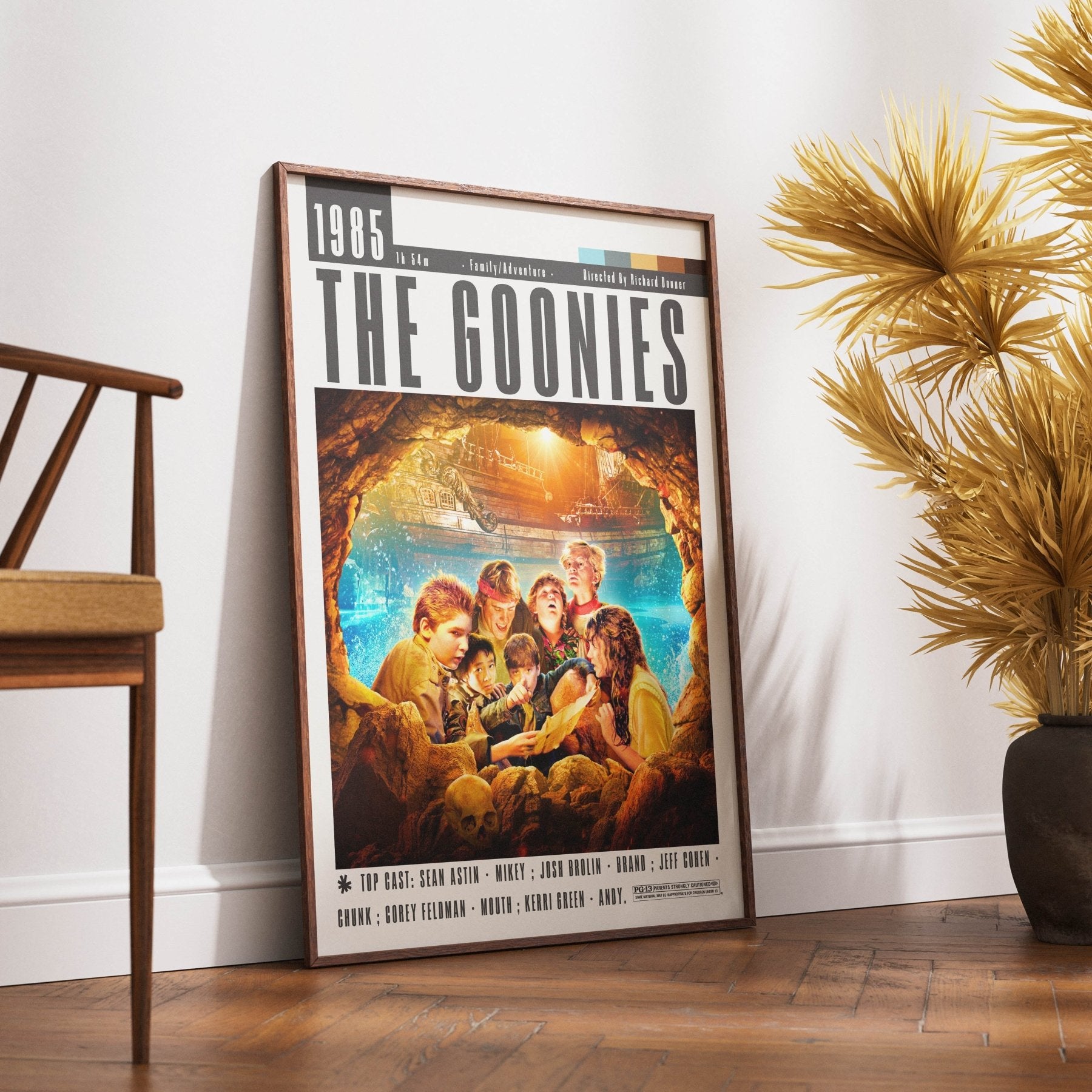 The Goonies 1985 Film Posters - 98typesModern Minimal Movies