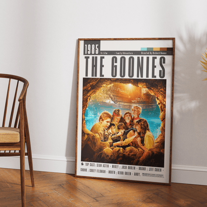 The Goonies 1985 Film Posters - 98typesModern Minimal Movies