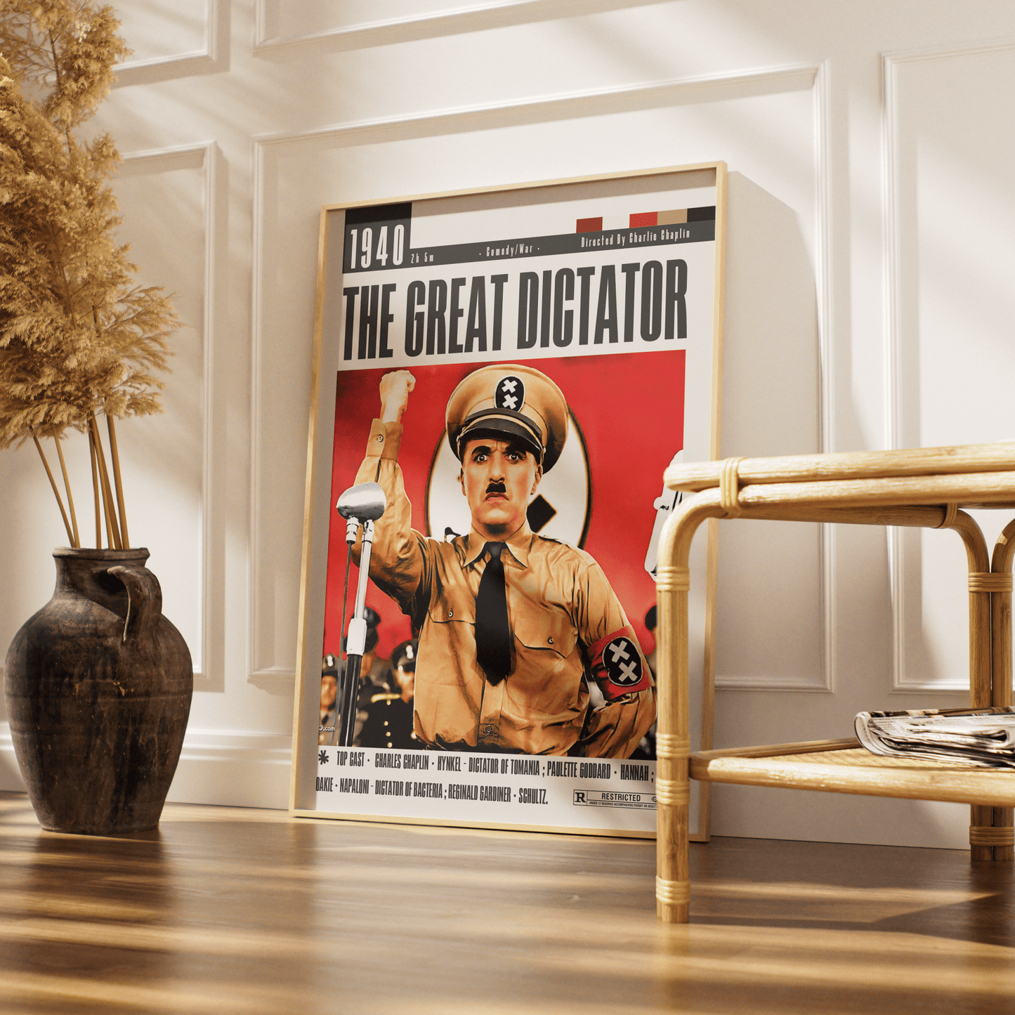 The Great Dictator (1940) Poster - 98typesModern Minimal Movies
