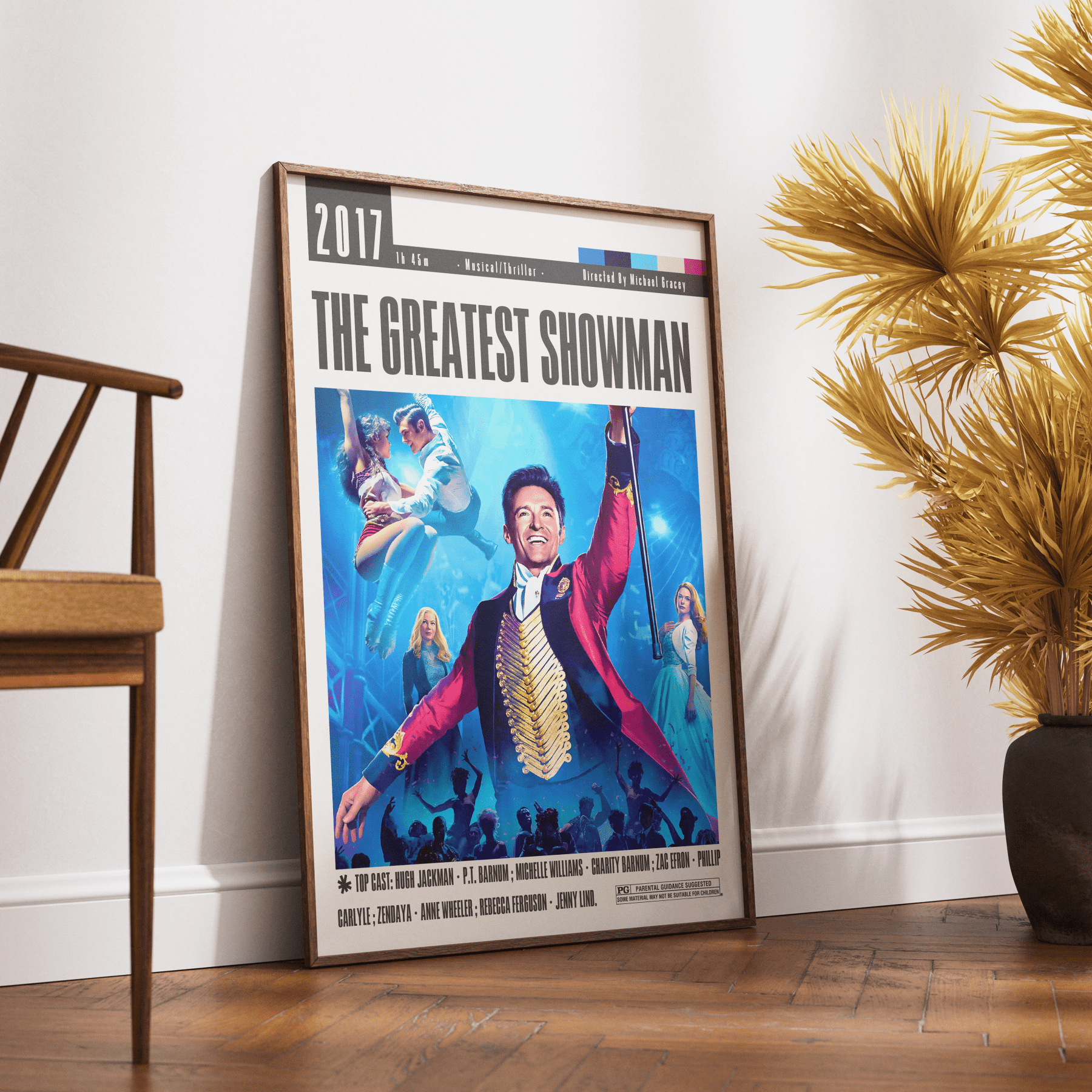 The Greatest Showman Film Posters - 98typesModern Minimal Movies