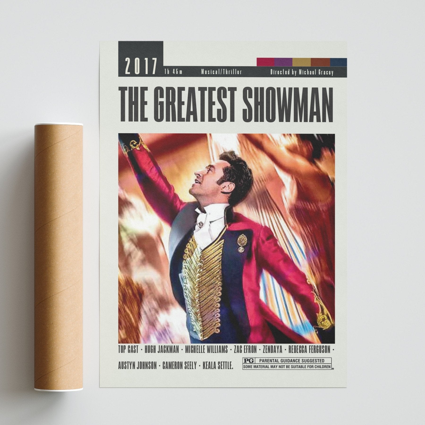 The Greatest Showman Posters | Michael Gracey Movies - 98typesModern Minimal Movies