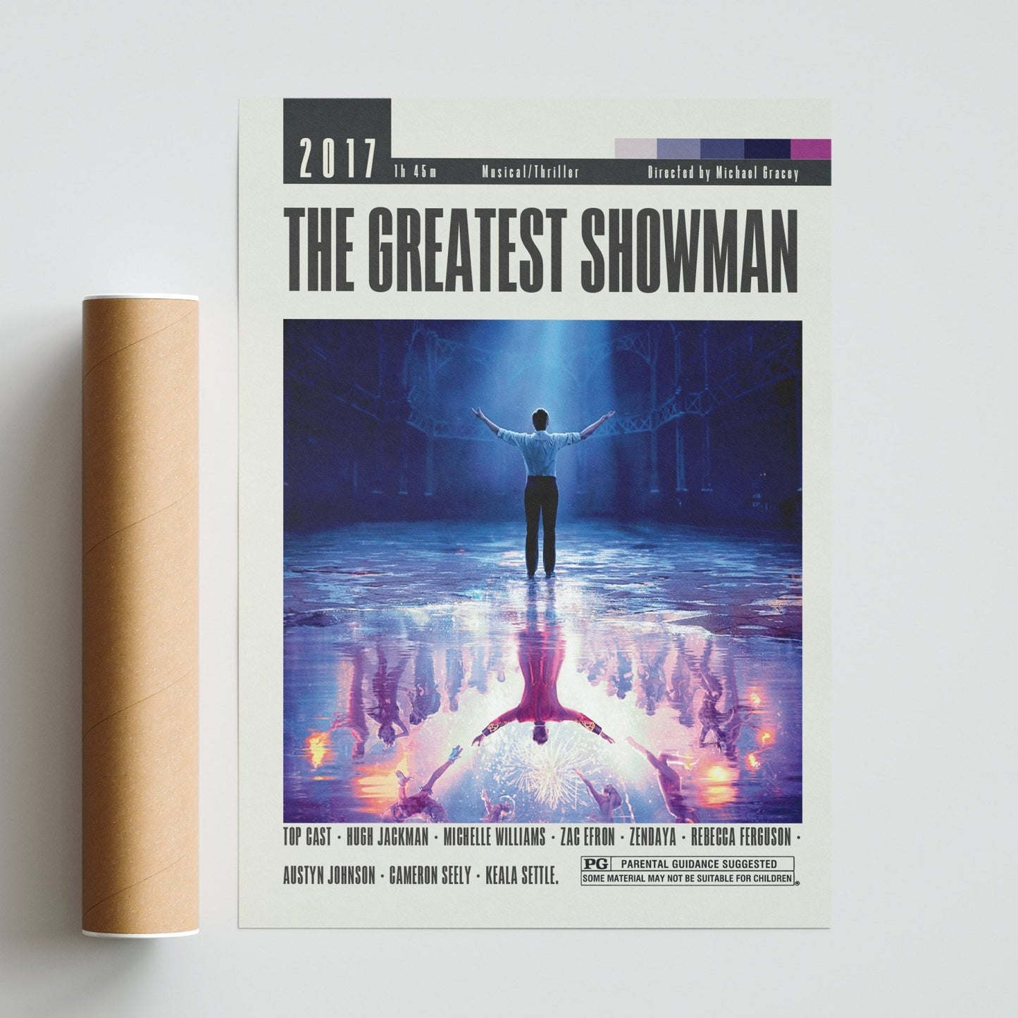 The Greatest Showman Posters | Michael Gracey Movies - 98typesModern Minimal Movies