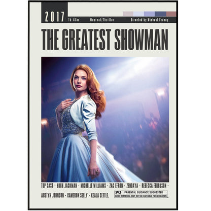 The Greatest Showman Posters | Michael Gracey Movies - 98typesModern Minimal Movies