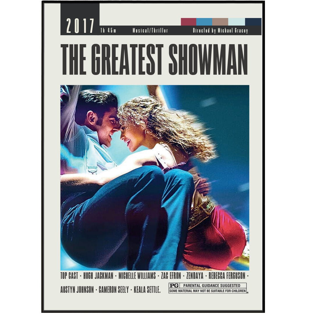 The Greatest Showman Posters | Michael Gracey Movies - 98typesModern Minimal Movies