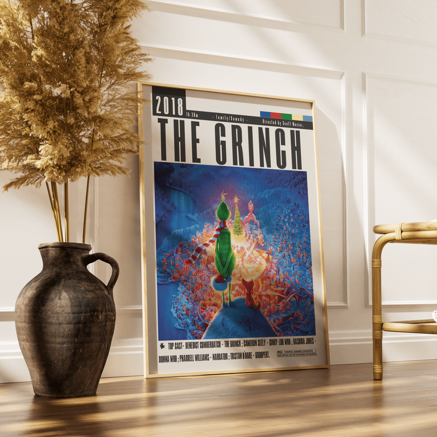 The Grinch (2018) Posters - 98typesModern Minimal Movies