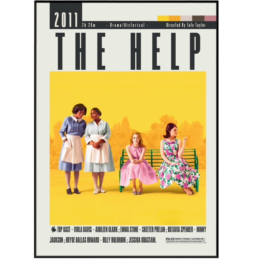 The Help 2011 Movie Posters - 98typesModern Minimal Movies