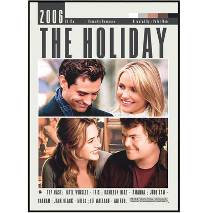 The Hollidays Movie Poster - 98typesModern Minimal Movies