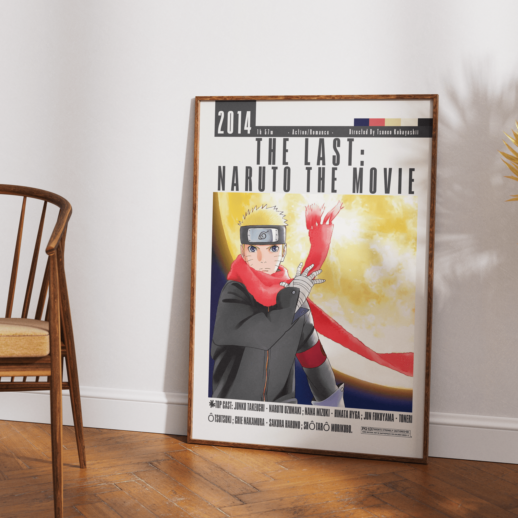 The Last Naruto - The Movie Poster - 98typesModern Minimal Movies