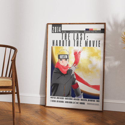 The Last Naruto - The Movie Poster - 98typesModern Minimal Movies