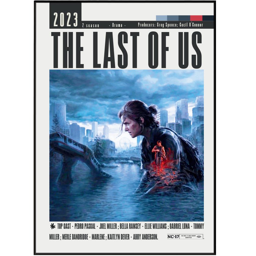 The Last of Us Season 2 Tv Serie Posters - 98typesModern Minimal Movies