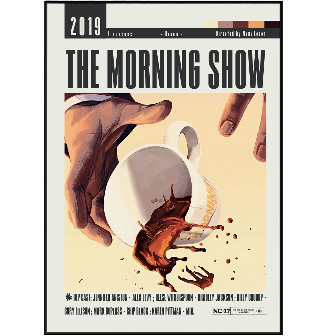 The Morning Show Tv Serie Posters - 98typesModern Minimal Movies