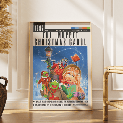 The Muppet Christmas Carol (1992) Poster - 98typesModern Minimal Movies