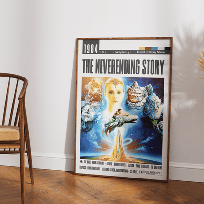 The NeverEnding Story 1984 Film Posters - 98typesModern Minimal Movies