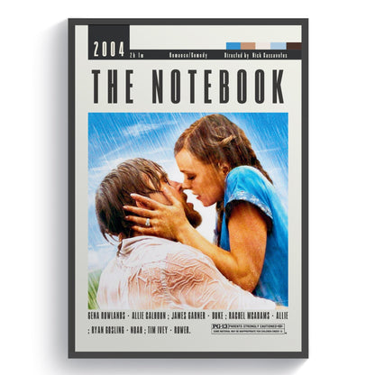 The Notebook Posters | Nick Gassavetes Movies - 98typesModern Minimal Movies