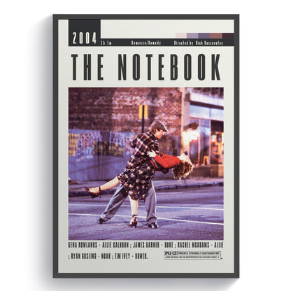 The Notebook Posters | Nick Gassavetes Movies - 98typesModern Minimal Movies