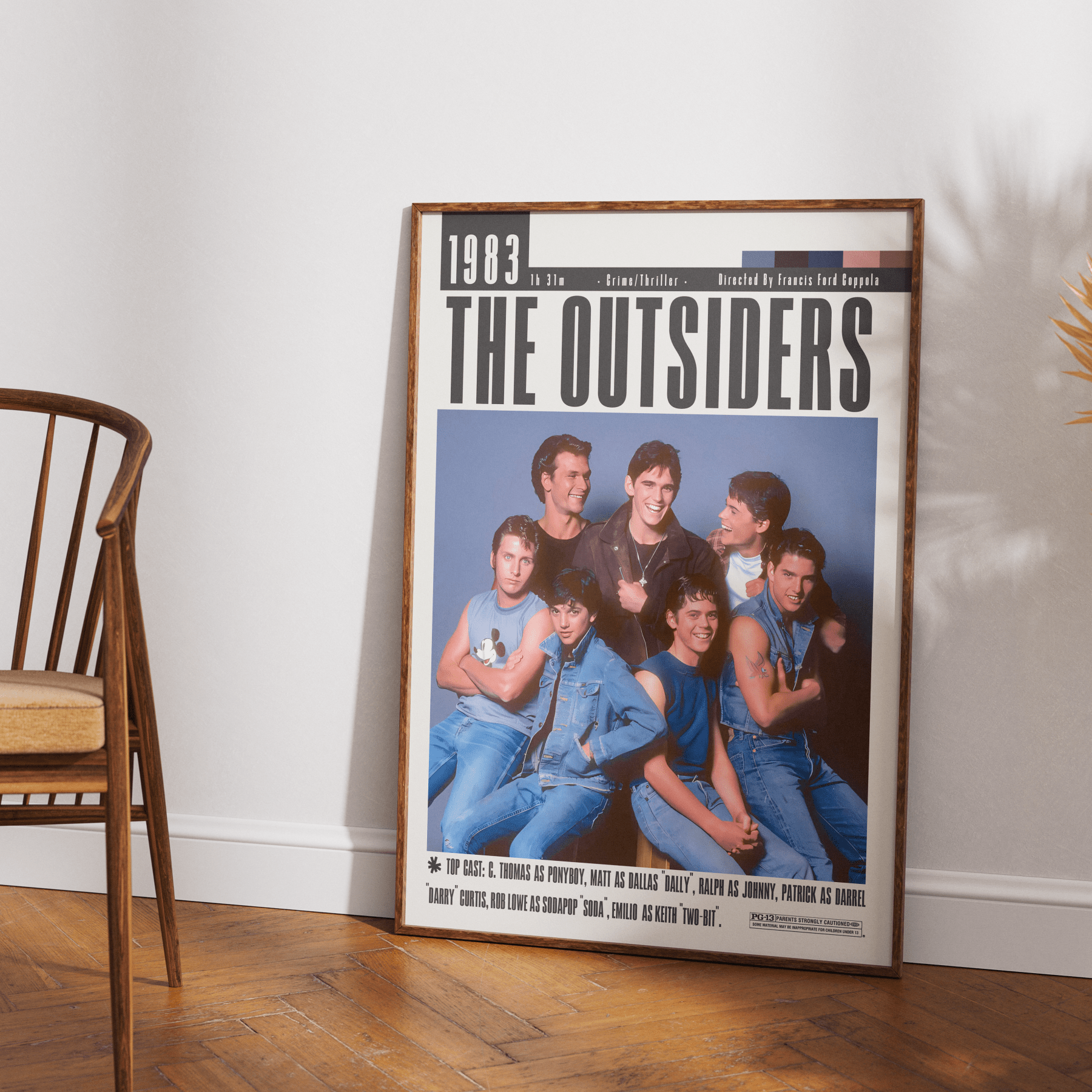 The Outsiders 1983 Film Poster - 98types