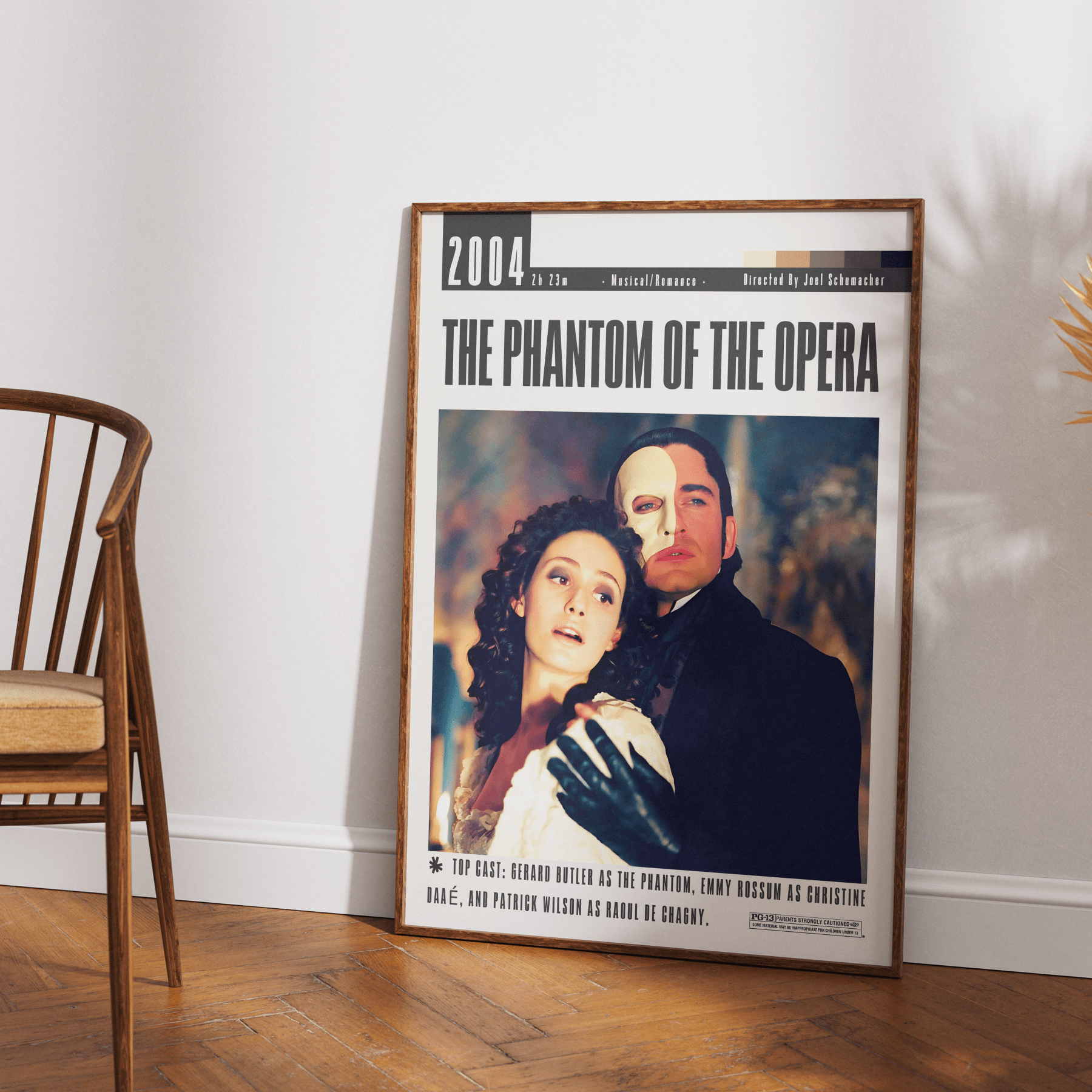The Phantom of the Opera Film Posters - 98typesModern Minimal Movies