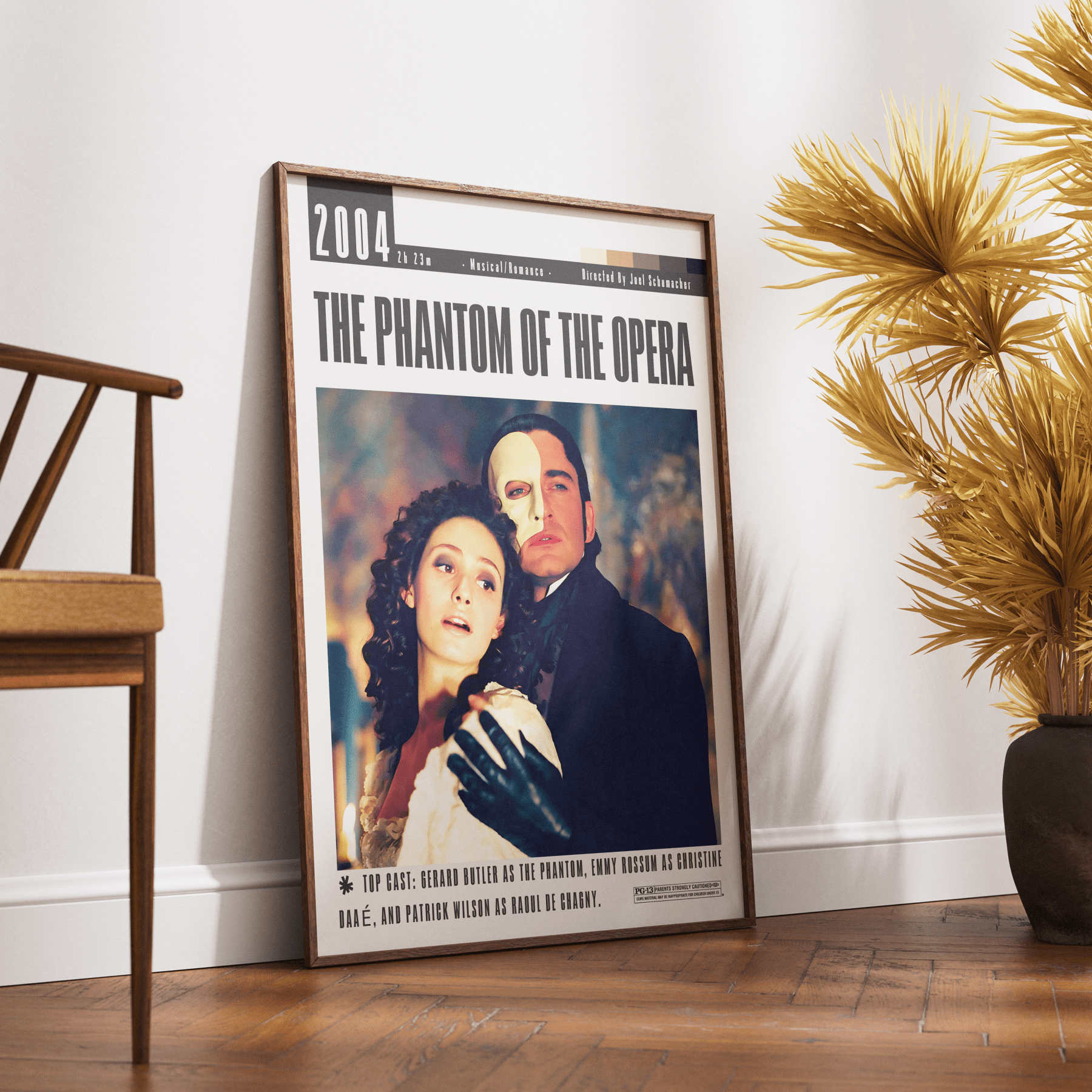 The Phantom of the Opera Film Posters - 98typesModern Minimal Movies