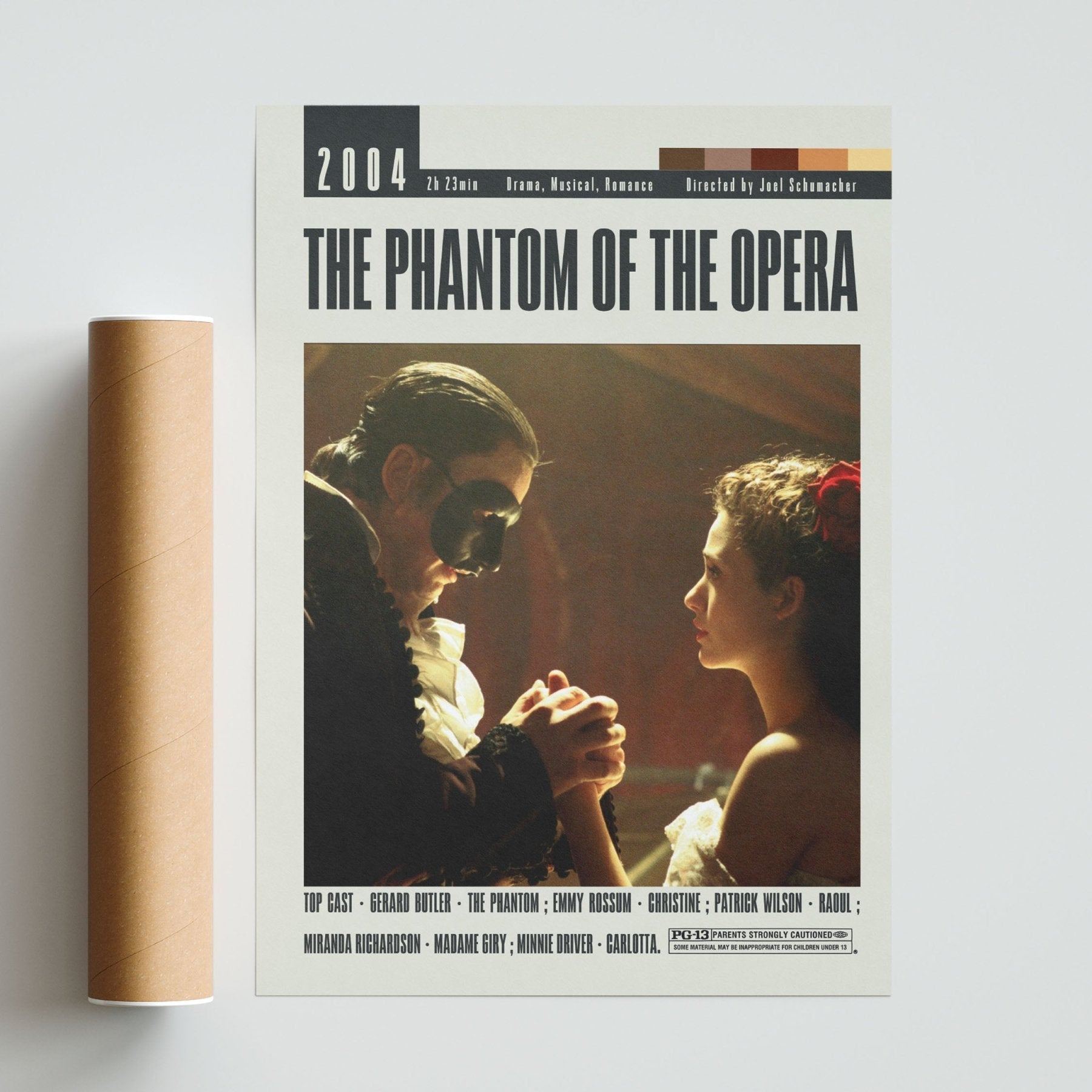 The Phantom of the Opera Posters | Joel Schumacher Movies - 98typesModern Minimal Movies