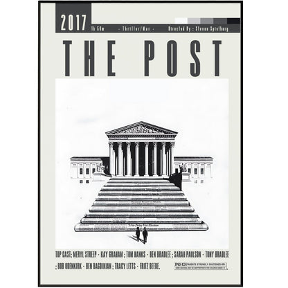 The Post Movie Posters - 98typesModern Minimal Movies