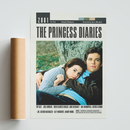 The Princess Diaries Posters | Garry Marshall Movies - 98typesModern Minimal Movies