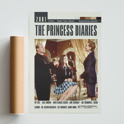 The Princess Diaries Posters | Garry Marshall Movies - 98typesModern Minimal Movies