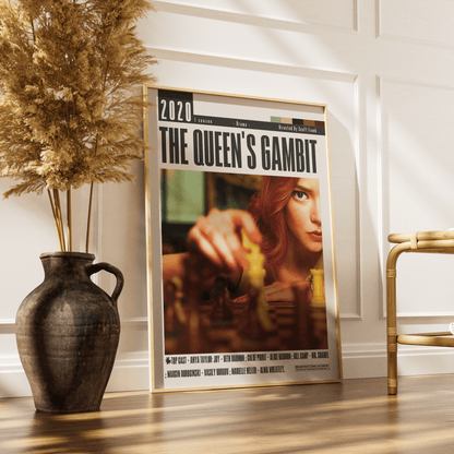 The Queen’s Gambit (2020) Poster - 98typesModern Minimal Movies